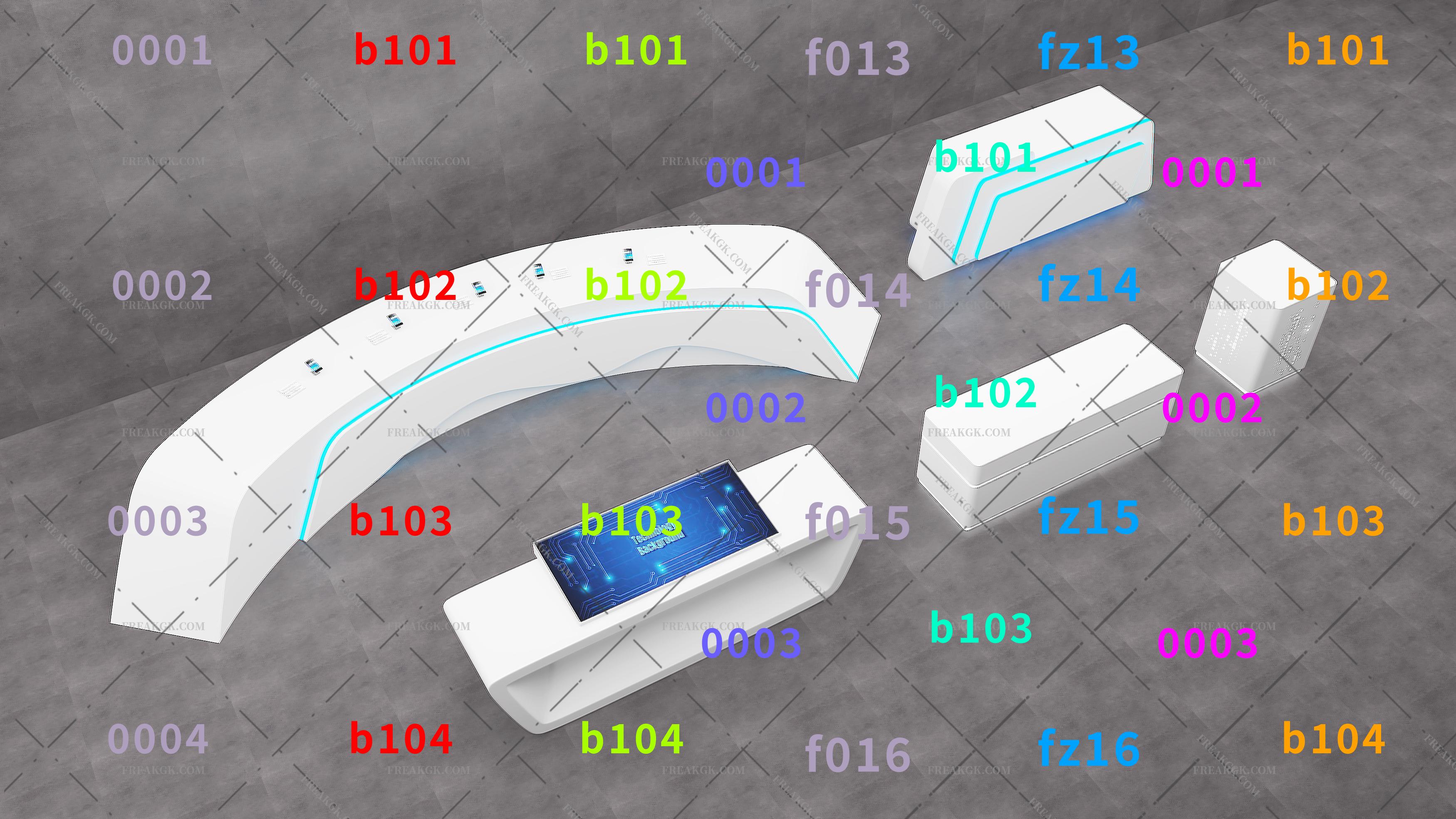 展柜 展台 展会