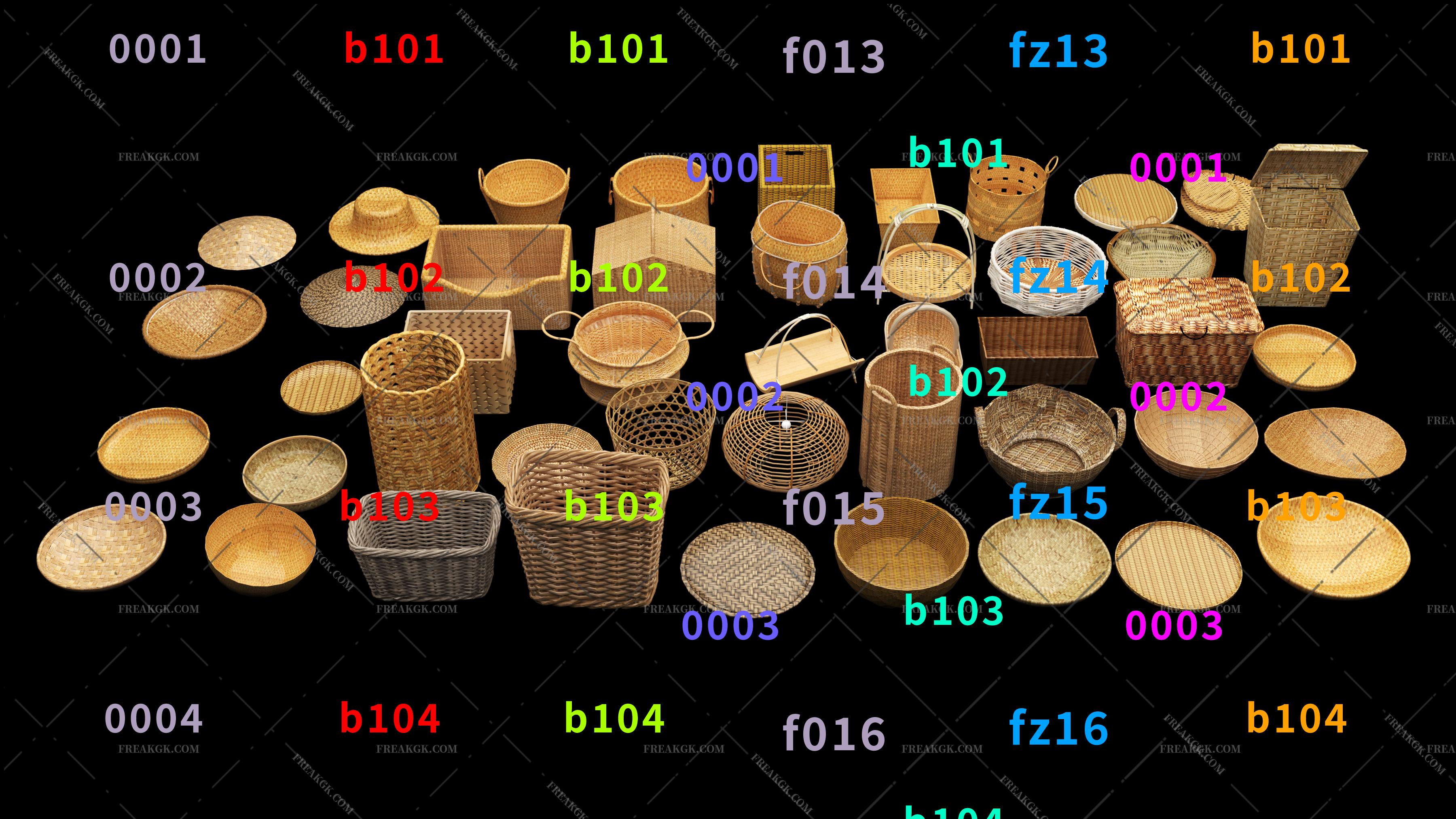  编织筐 编织篓 编织收纳筐 