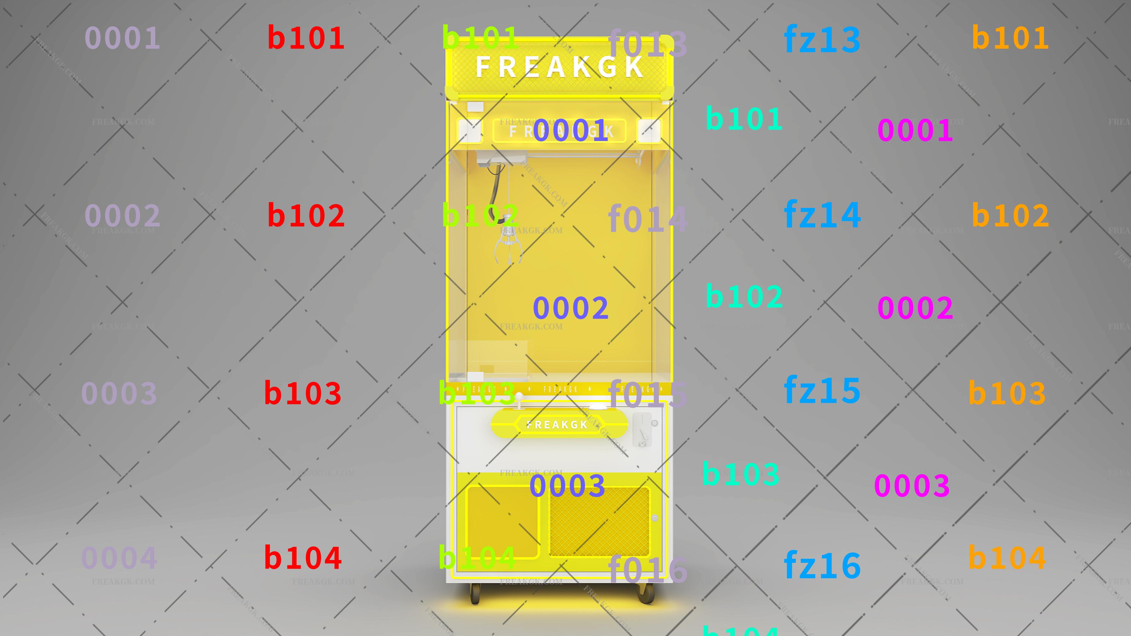 现代娃娃机 抓娃娃机   3D模型